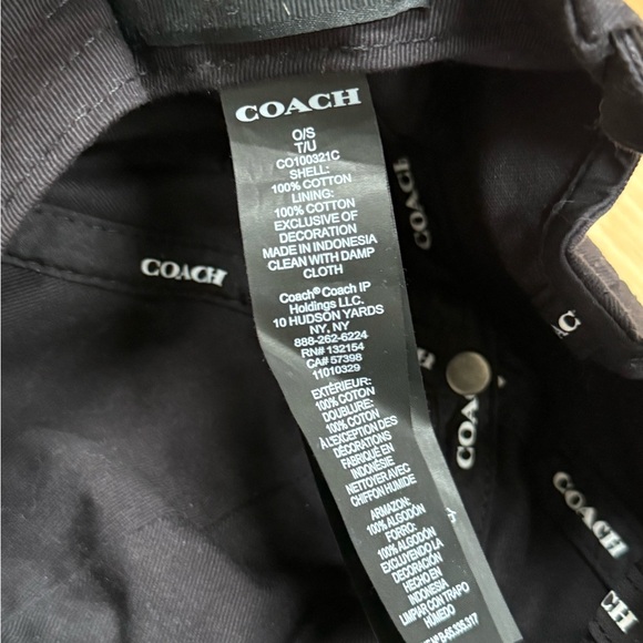 Coach Black women’s hat main image 4